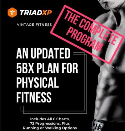 The 5BX Fitness Plan, Old School Moves For New World Optimum Fitness Results