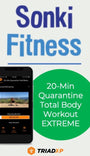 20-Min Quarantine Total Body Workout EXTREME