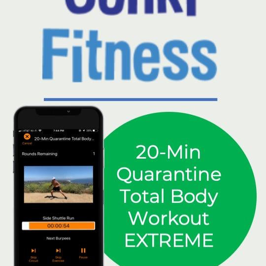 20-Min Quarantine Total Body Workout EXTREME