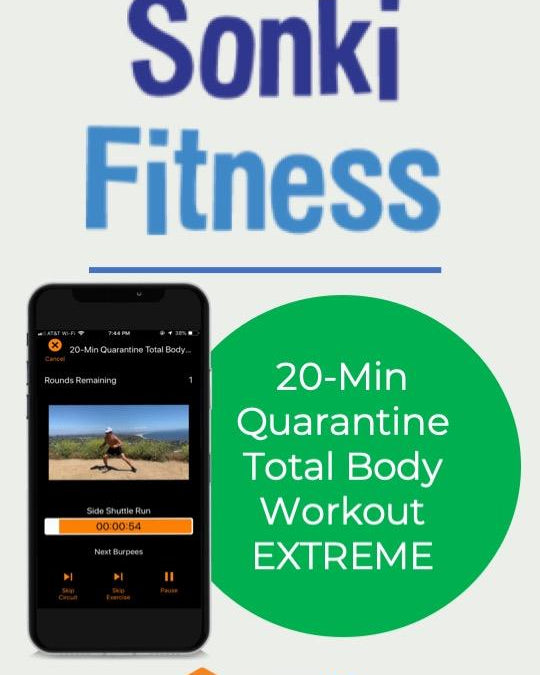 20-Min Quarantine Total Body Workout EXTREME