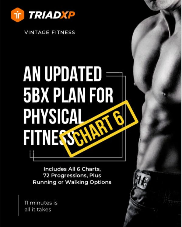 5BX Chart 6 Progression - Look Better, Feel Better in Just 11 Minutes