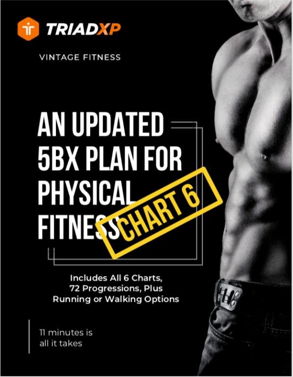 5BX Chart 6 Progression - Look Better, Feel Better in Just 11 Minutes
