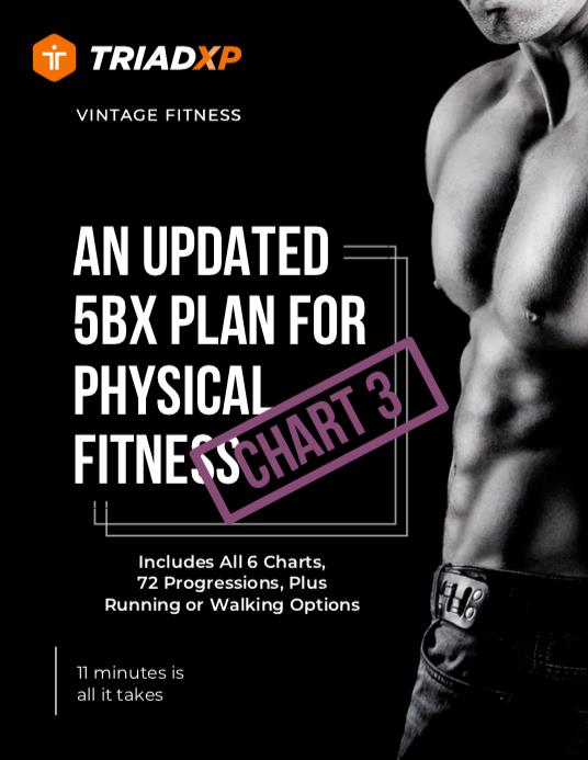 5BX Chart 3 Progression - Look Better, Feel Better in Just 11 Minutes