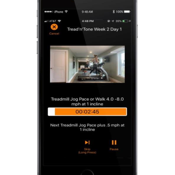 Tread & Tone XP App - A Complete Transformational Training Guide for Runners