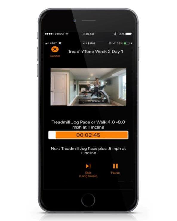 Tread & Tone XP App - A Complete Transformational Training Guide for Runners