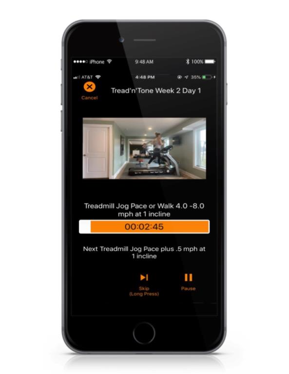 Tread & Tone XP App - A Complete Transformational Training Guide for Runners