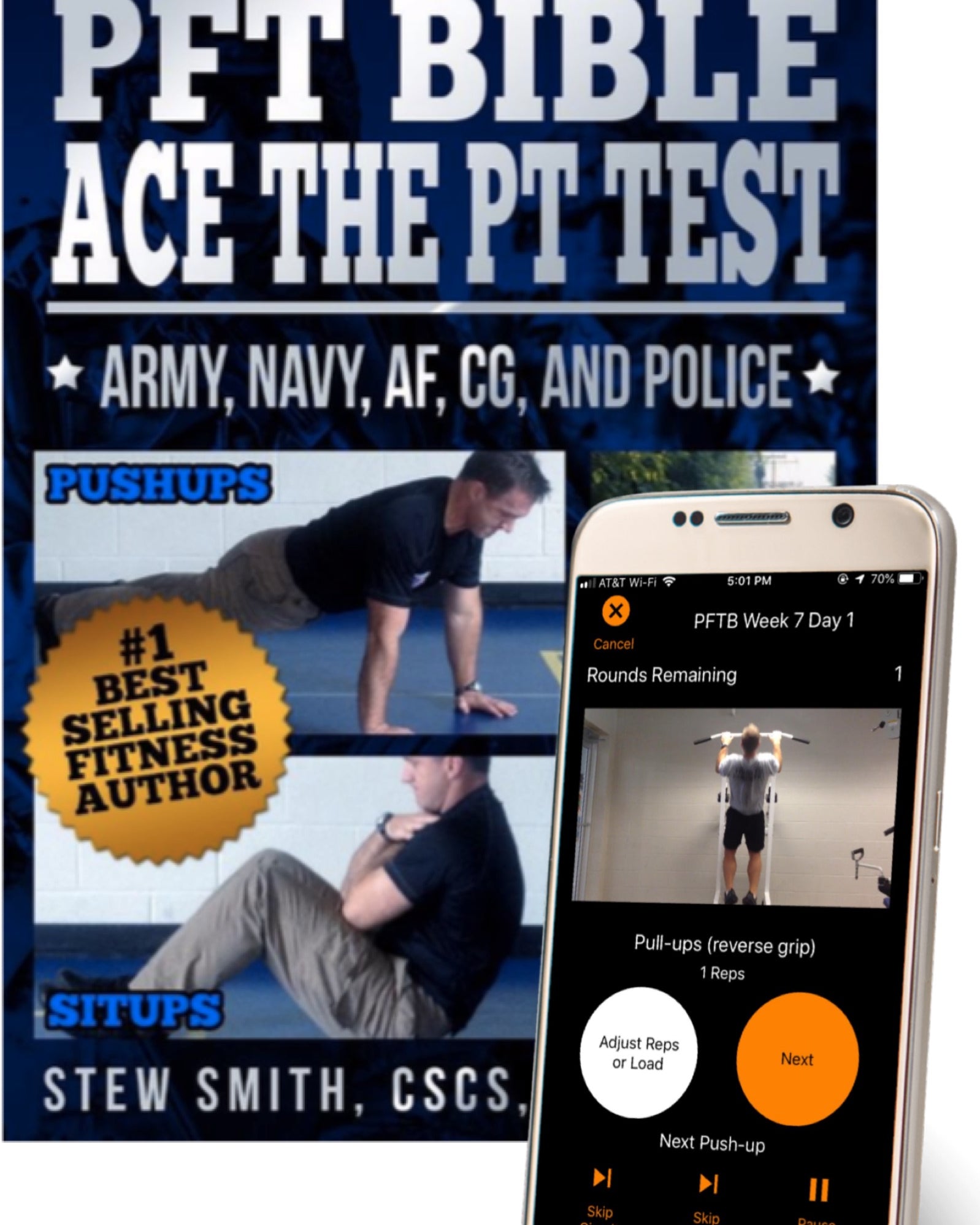 The PFT Bible - Ace the Army, Navy, AF and Police PT Test - App Only