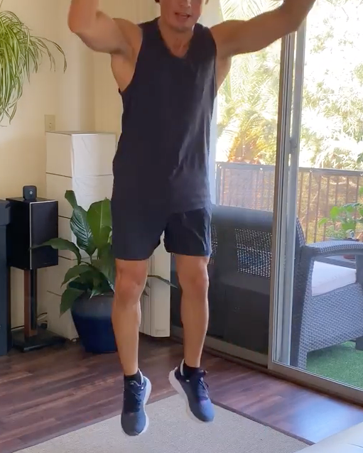 10-Min Quarantine Total Body Workout #1