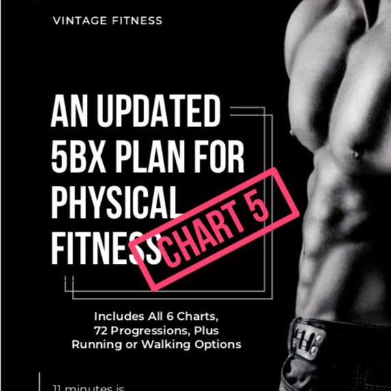 5BX Chart 5 Progression - Look Better, Feel Better in Just 11 Minutes