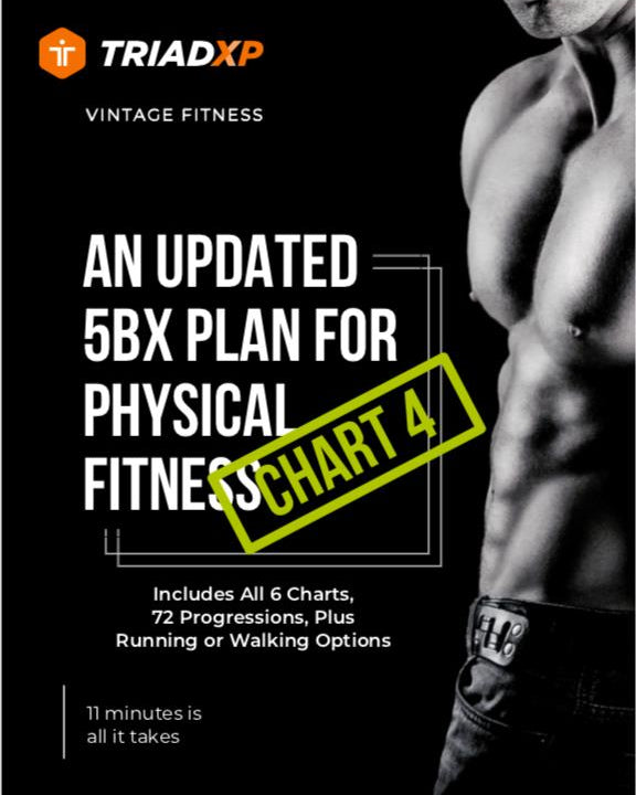 5BX Chart 4 Progression - Look Better, Feel Better in Just 11 Minutes