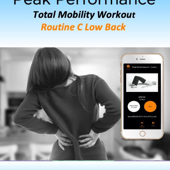 Low Back  C Peak Performance Total Mobility Workout