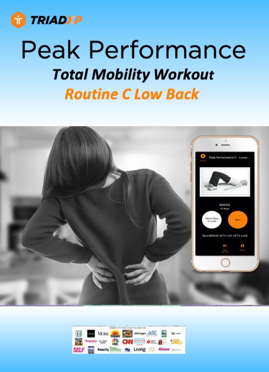 Low Back  C Peak Performance Total Mobility Workout