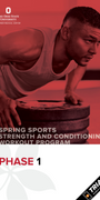 Spring Sports Strength and Conditioning Workout Program - Phase 1