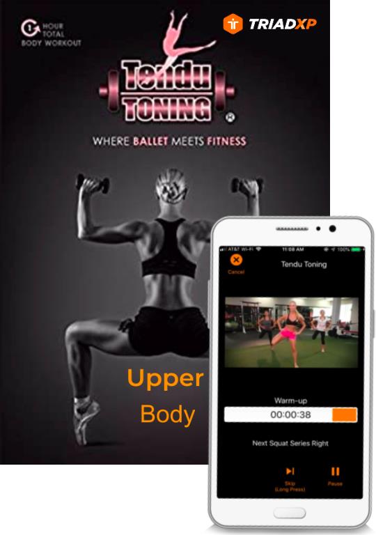 Tendu Toning Ballerina Strong Upper Body Workout