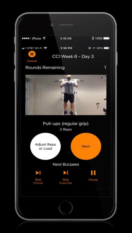 Calisthenics and Cardio Workout Mobile App