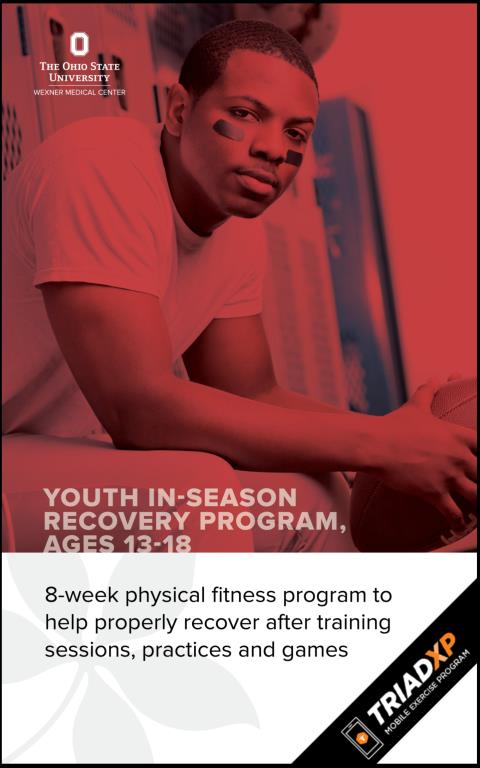 Youth In-Season Recovery Program. Ages 13 - 18