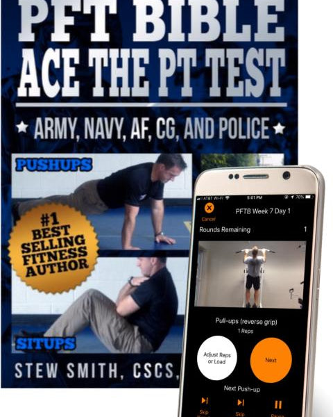 The PFT Bible - ACE the  Army, Navy, AF, CG, and Police PT Tests e-book and app