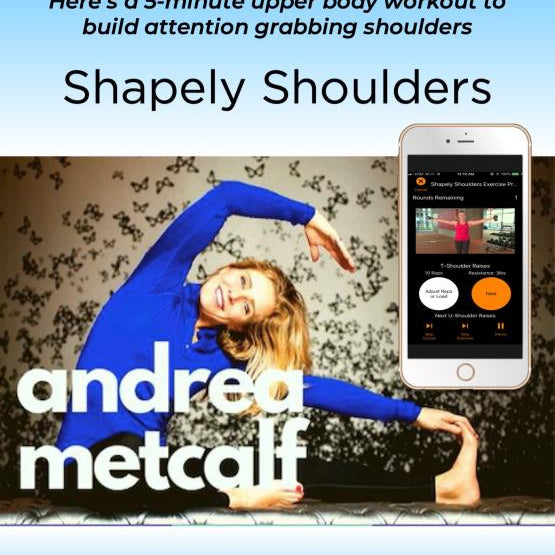 Shapely Shoulders: 5-Minute Upper Body Workout to Build Attention Grabbing Shoulders!